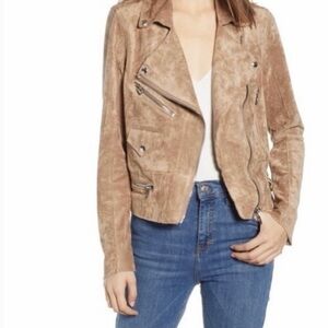 Blank NYC Light Brown Suede Jacket